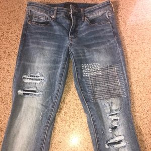 Abercrombie & Fitch Skinny Distressed Jeans NWOT